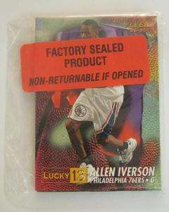 1996 97 Fleer LUCKY 13 Set KOBE BRYANT ALLEN IVERSON  