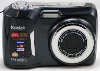 Kodak C183 14.0 MP DIgital Camera BLACK   Excellent Condition 