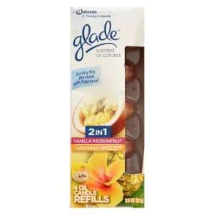 Glade Scented Oil 2 in 1 Candle Refill   Vanilla Passionfruit/Hawaiian 