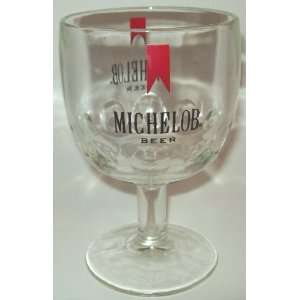    Vintage Michelob Beer Glass Goblet (Heavy) 