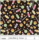 spy candy jar quilt fabric tossed trick reat candy $ 1 00 