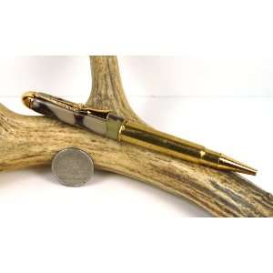   303 British Rifle Cartridge Pen With a Gold Finish
