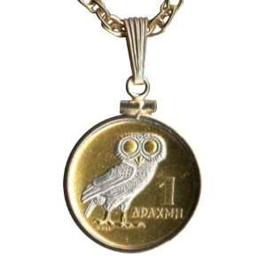com Gorgeous 2 toned 24k Gold on Silver World Coin Necklaces in Gold 