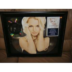 Britney Spears Platinum Music Award Non riaa Femme Fatale Double 