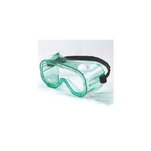   Series Impact Over The Glasses Goggles With Green Frame And Clear Lens