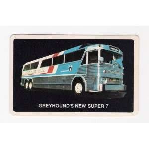  GREYHOUND 1973 Bus Pocket Calendar SUPER 7 Leave the 