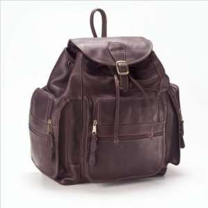  Clava Leather 2170CAFE Vachetta Extra Large Backpack in 