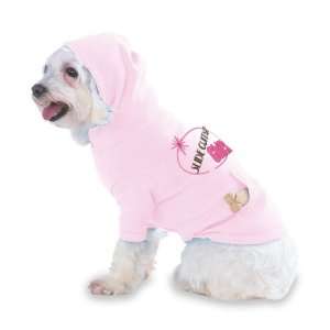 SLIDE GUITAR Chick Hooded (Hoody) T Shirt with pocket for your Dog or 