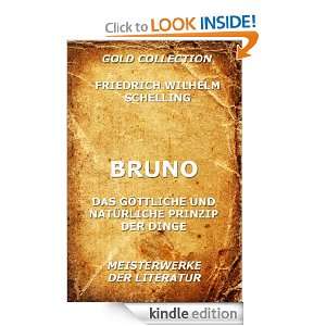 Bruno   Das göttliche und natürliche Prinzip der Dinge (Kommentierte 
