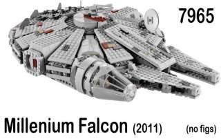 Lego Star Wars NEW 7965 Millenium Falcon no figs 2011  