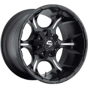 Fuel Dune 20x12 Black Wheel / Rim 5x150 with a  44mm Offset and a 110 