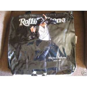  Michael Jackson Rolling Stone Magazine Tote Bag 