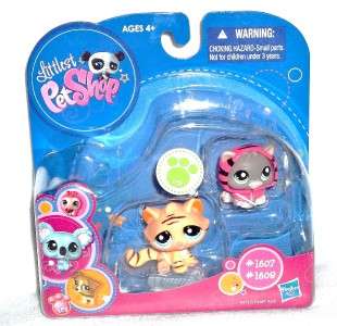 LITTLEST PET SHOP   TIGER   KITTY   1607   1608  