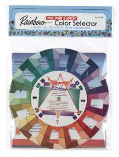 diameter wheel of colors for picking out perfect color combinations 