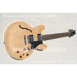  heritage h 535 natural wooden semi hollow body guitar 