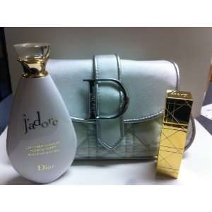  Jadore By Dior Body Lotion and Purse Spray with Clutch 