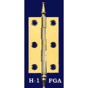  Hinges W/ Steeple Finials  Pair 3 X 1.6 