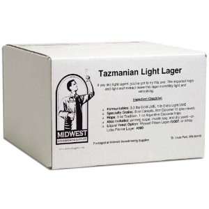  Homebrewing Kit Tazmanian Light Lager w/ Pilsen Lager 
