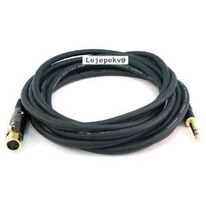  Premier Series XLR Female to 1/4inch TRS Male 16AWG Cable 