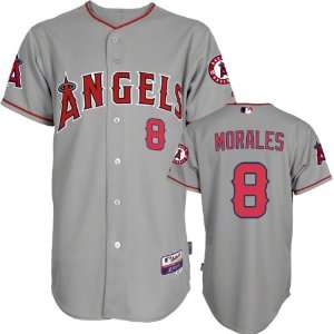  Kendrys Morales Jersey Adult Majestic Road Grey Authentic 