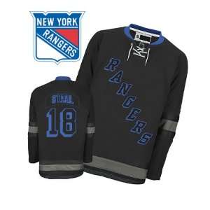  New York Rangers Black Ice Jersey Marc Staal Hockey Jersey 