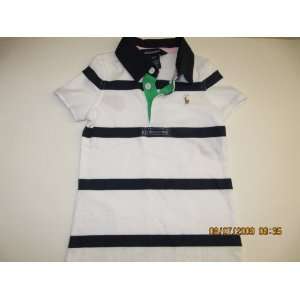  Ralph Lauren Blue and White Stripe Dress 3/3t Baby