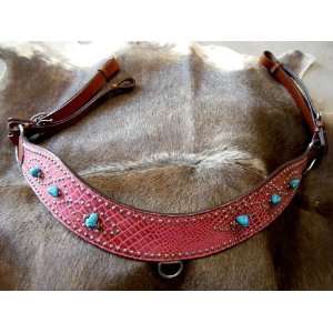  Pink Turquoise Roping Roper Saddle Breast Collar 