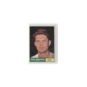  1961 Topps #218   Hal Brown Sports Collectibles