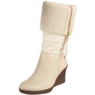  UGG® Australia Womens Leona Boots Cream Shoes
