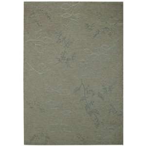  Capel Walkover Leaf 6950 Grey Rectangle   5 3 x 7 6 