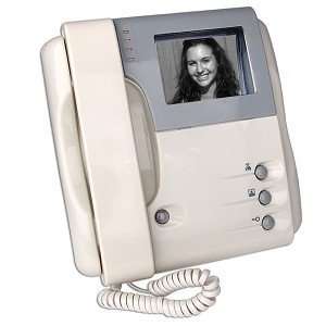   Black & White 4 CRT Video Intercom Door Bell System