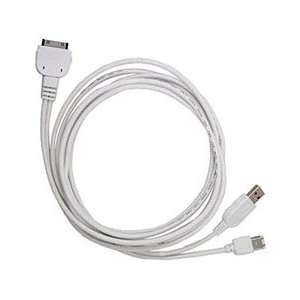  Lenmar AI C30PY USB/FireWire Y Cable to iPod 30 Pin 