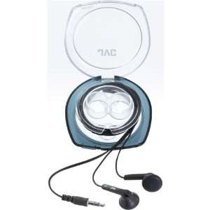   Blue In Ear Headphones With Case Ipod Iphone Compatible Electronics