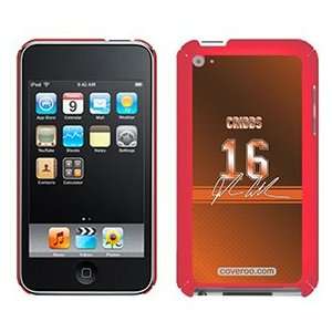  Josh Cribbs Color Jersey on iPod Touch 4G XGear Shell Case 