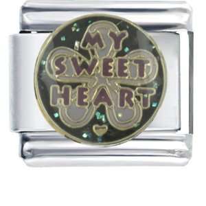  Sweet Heart Italian Charm Bracelet Pugster Jewelry