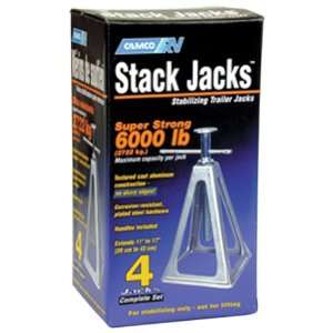   Camco 44560 Olympian RV Aluminum Stack Jack Stand   4 Box Automotive