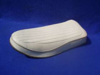 HARLEY DAVIDSON SPORTSTER IRONHEAD K MODEL WHITE BUDDY SEAT  