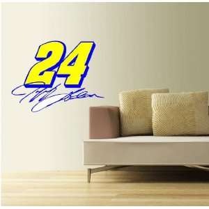  24 Jeff Gordon NASCAR Racing Wall Decal 25 x 20 