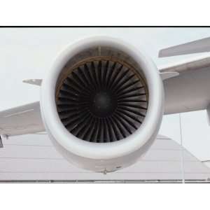 Close View of the Intake Section of a Jet Engine National Geographic 