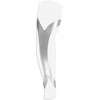 adidas TECHFIT Powerweb Elbow Sleeve   Mens   White / Silver