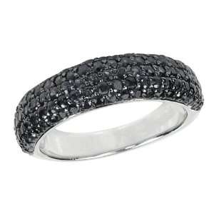  Jewelers Effy 14K White Gold Black Diamond Ring, 1.21 Tcw. Jewelry