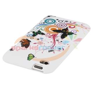 18 Accessory Flower Zebra Peace Hard Case Cover for Apple iPod Touch 