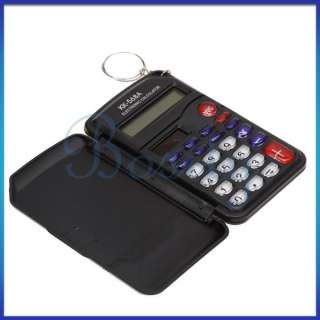 Digits Flip cover Portable Handheld Pocket Electronic Calculator w 