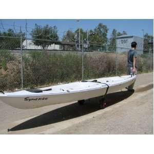 New Jon Boat Kayak Canoe Carrier Dolly Trailer Tote Trolley Transport 
