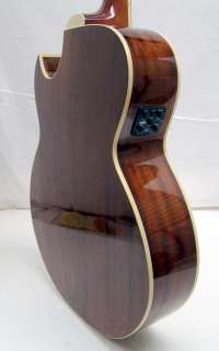 NEW DBZ Tuscan SM Natural Acoustic Electric Guitar   XLR  