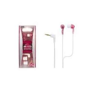  JVC HAFX55ZB In Ear Stereo Headphones (Pink) Electronics