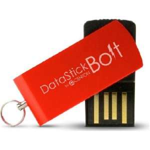  DATASTICK BOLT 16GB USB FLASH DRIVE RED Electronics