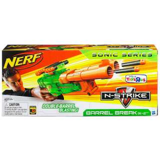 Nerf N Strike Barrel Break IX 2 Blaster   Sonic Series Green  