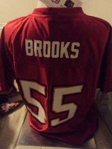   NFL For Her Tampa Bay Buccaneers Derrick Brooks Red Football Jersey