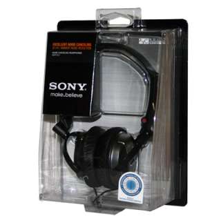 Sony MDRNC7/BLK Noise Canceling On Ear Headphones (Black)   Brand New 
